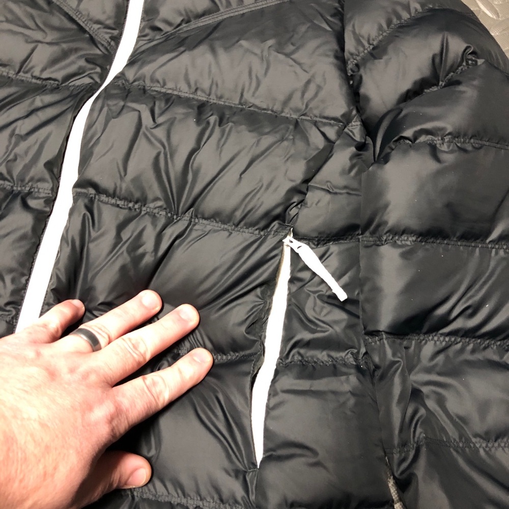 Nike NSW Wind Runner Reversible Down Fill Parka Women's Black CU0284-01 - Picture 6 of 8